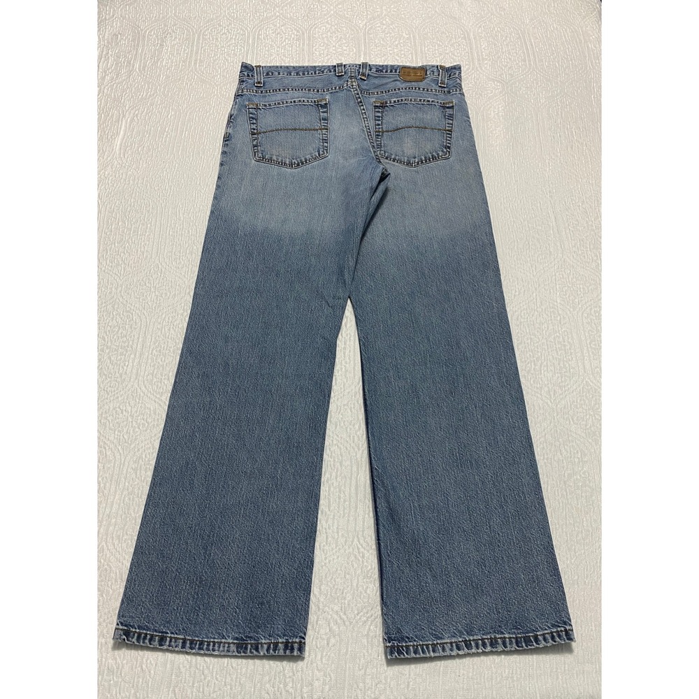 Axist Relaxed Straight Men's Jeans Size 36×32‎ Blue Denim Casual Pants